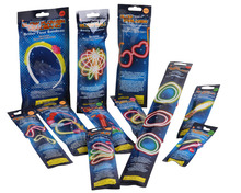 Knekklys Glow in the Dark nyttår - assortert